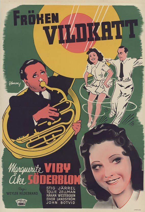 Fröken Vildkatt - Plakáty