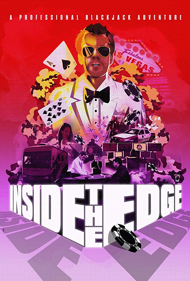 Inside the Edge: A Professional Blackjack Adventure - Affiches