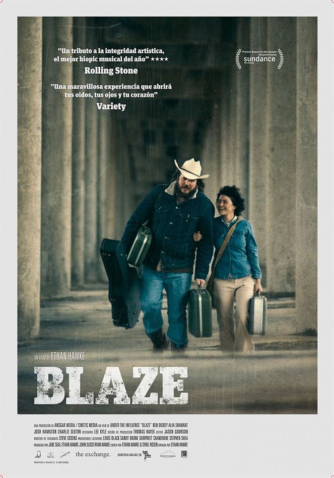 Blaze - Carteles