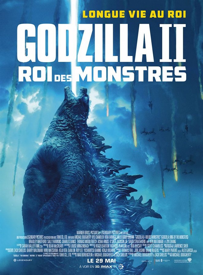 Godzilla II Roi des Monstres - Affiches