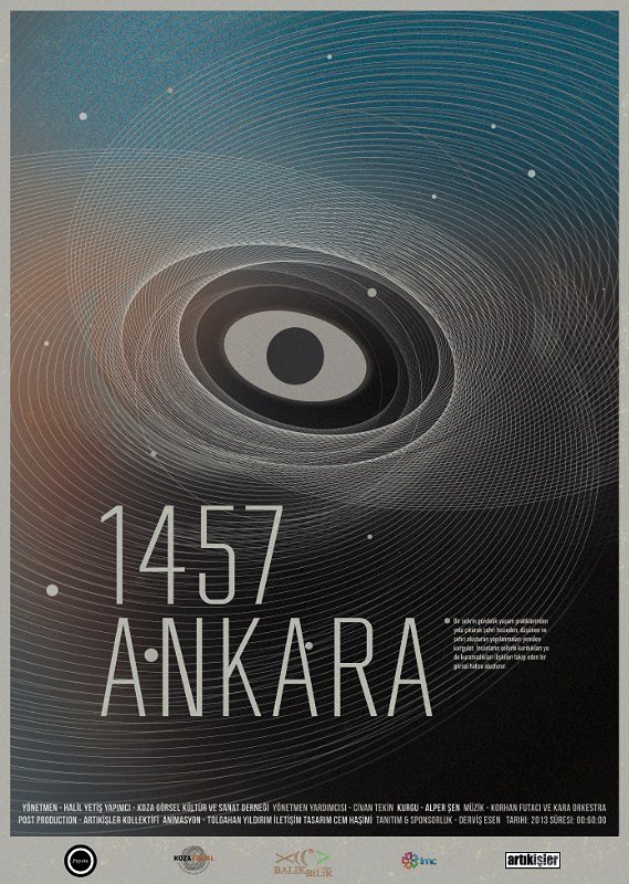 1457 Ankara - Affiches