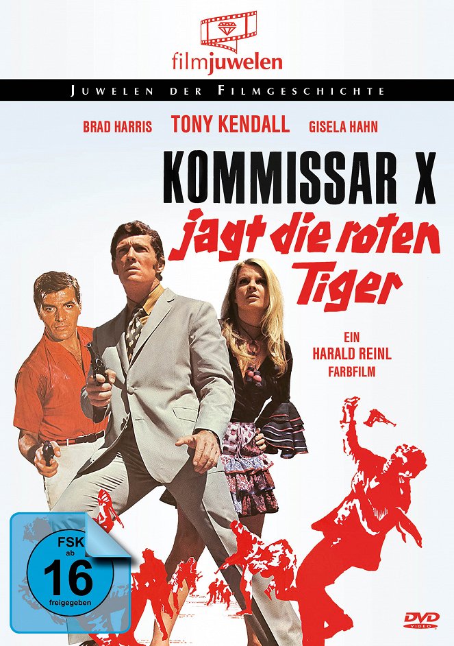 Kommissar X - Jagt die roten Tiger - Plakate