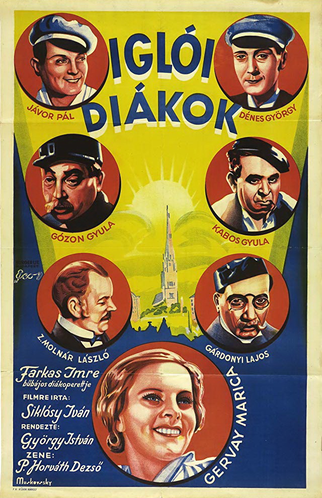 The Students of Igló - Posters