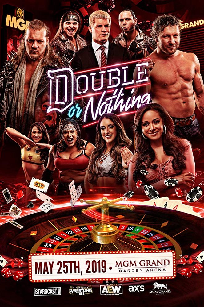 All Elite Wrestling: Double or Nothing - Posters