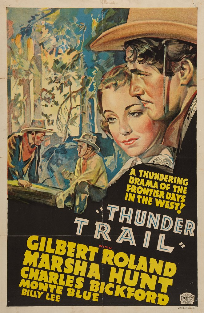 Thunder Trail - Cartazes