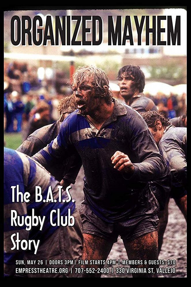 Organized Mayhem: The B.A.T.S. Rugby Club Story - Affiches