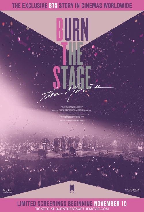 Burn the Stage: The Movie - Posters