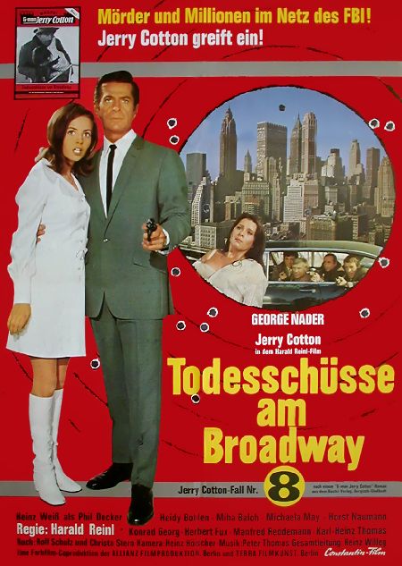 Todesschüsse am Broadway - Plakaty