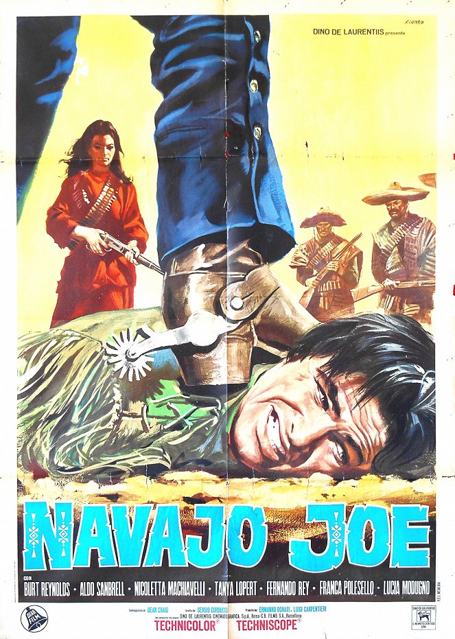 Navajo Joe: 1 $ päänahasta - Julisteet