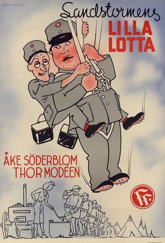 Landstormens lilla Lotta - Plakáty