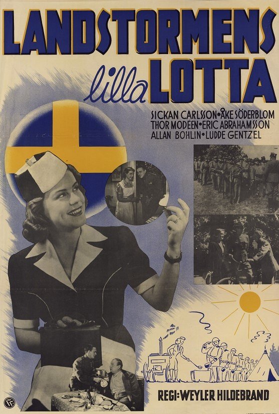 Landstormens lilla Lotta - Plakaty