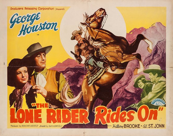The Lone Rider Rides On - Plakate