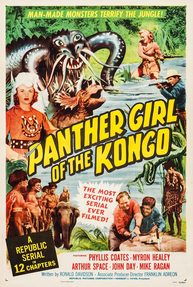 Panther Girl of the Kongo - Affiches
