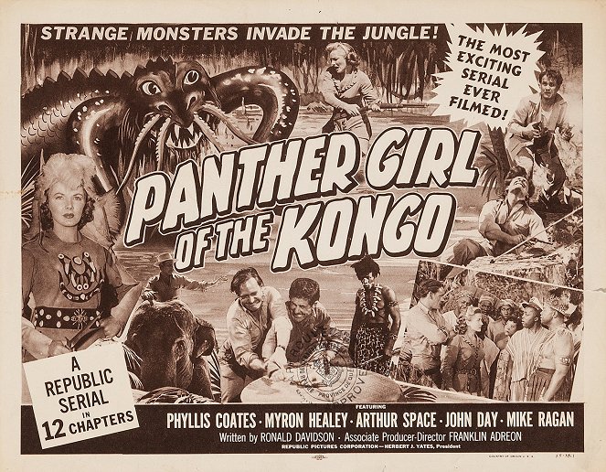 Panther Girl of the Kongo - Affiches