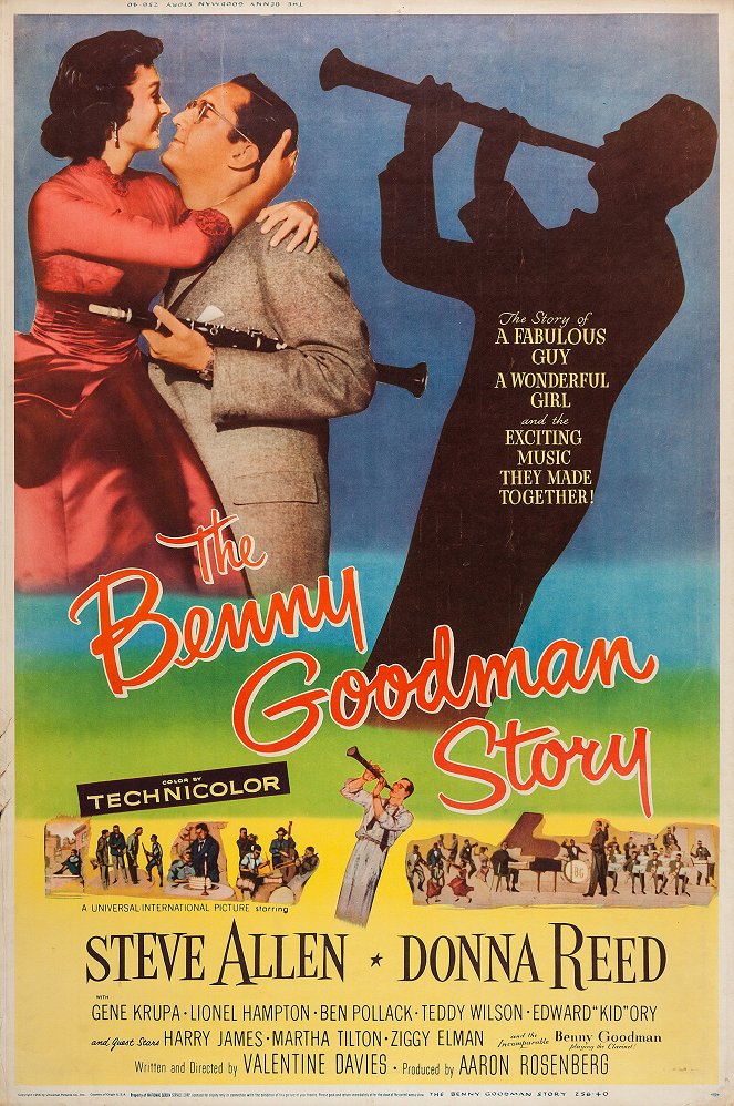 La historia de Benny Goodman - Carteles