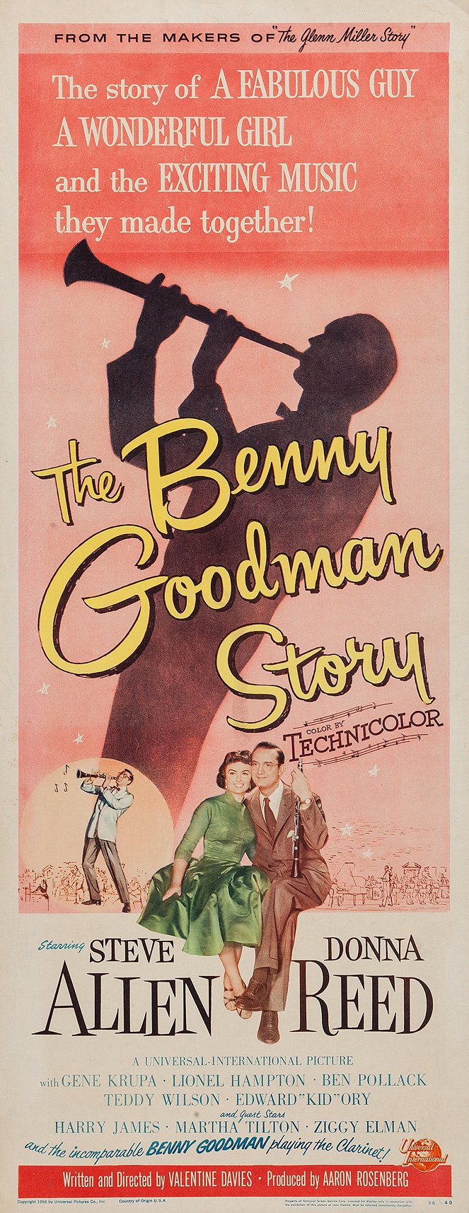 Die Benny Goodman Story - Plakate