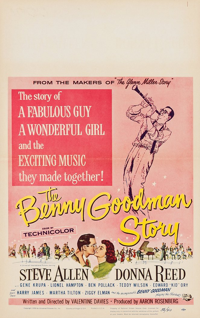 The Benny Goodman Story - Cartazes