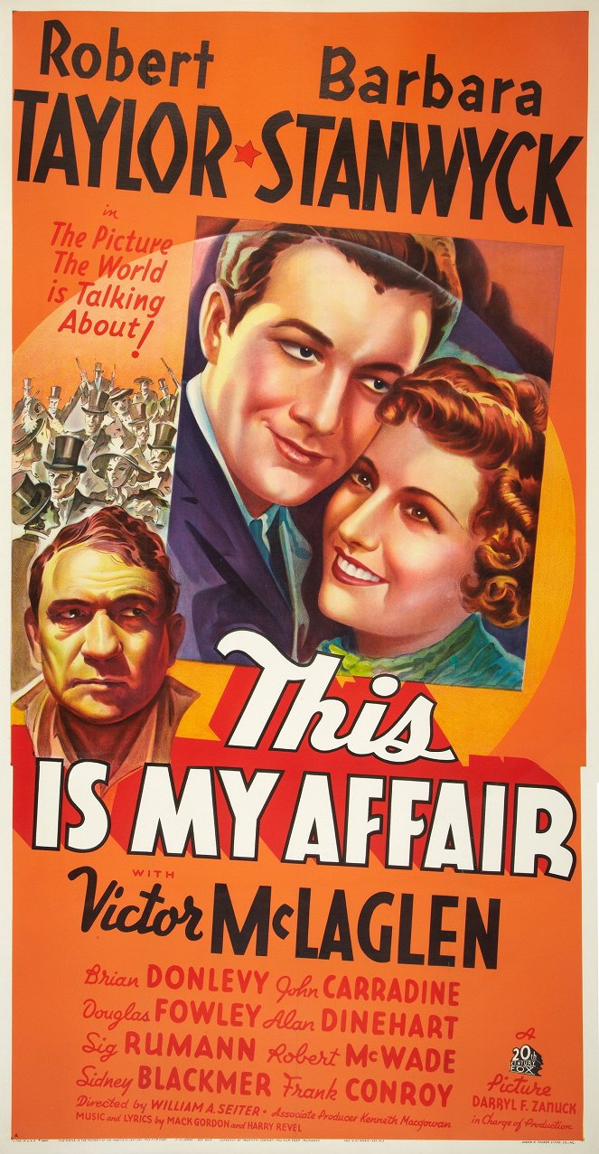This Is My Affair - Posters