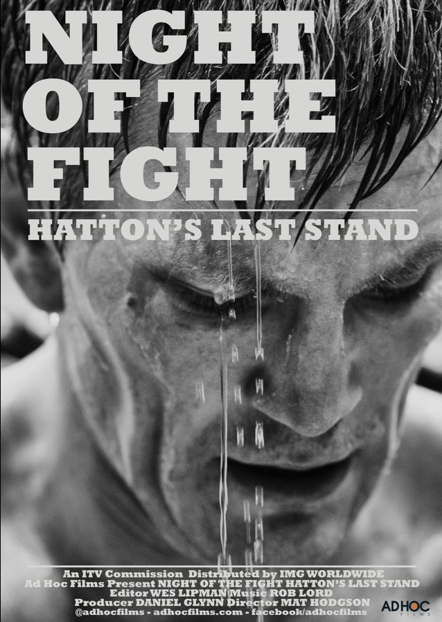 Night of the Fight: Hatton's Last Stand - Affiches