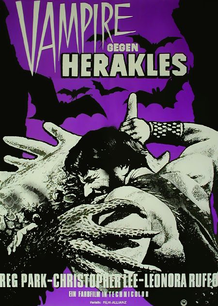Herculus tegen de vampiers - Posters