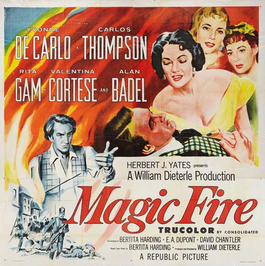 Fuego mágico - Carteles