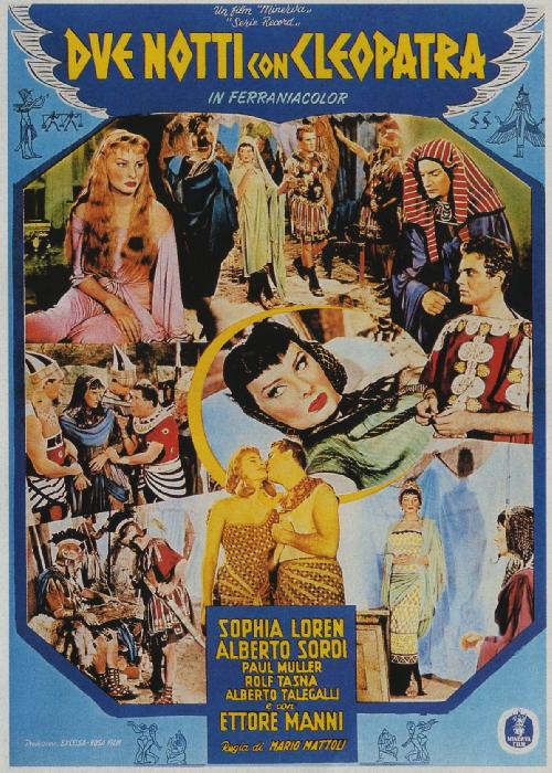 Zwei Nächte mit Cleopatra - Plakate