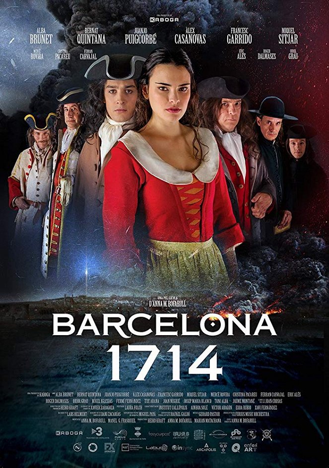 Barcelona 1714 - Plakaty