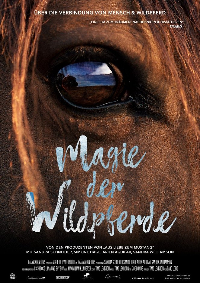 Magia dzikich koni - Plakaty