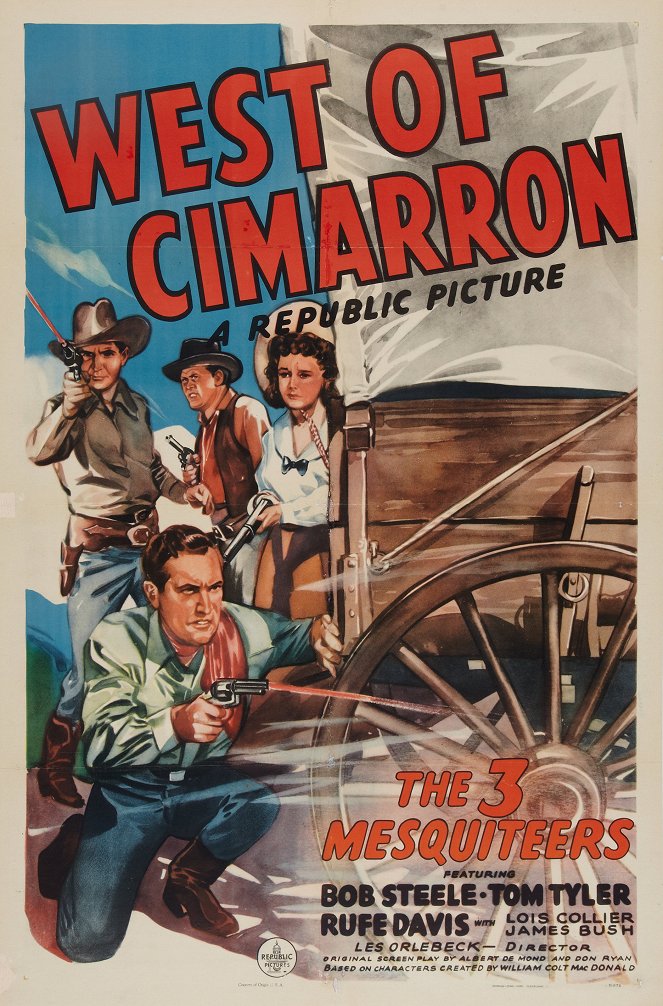 West of Cimarron - Posters
