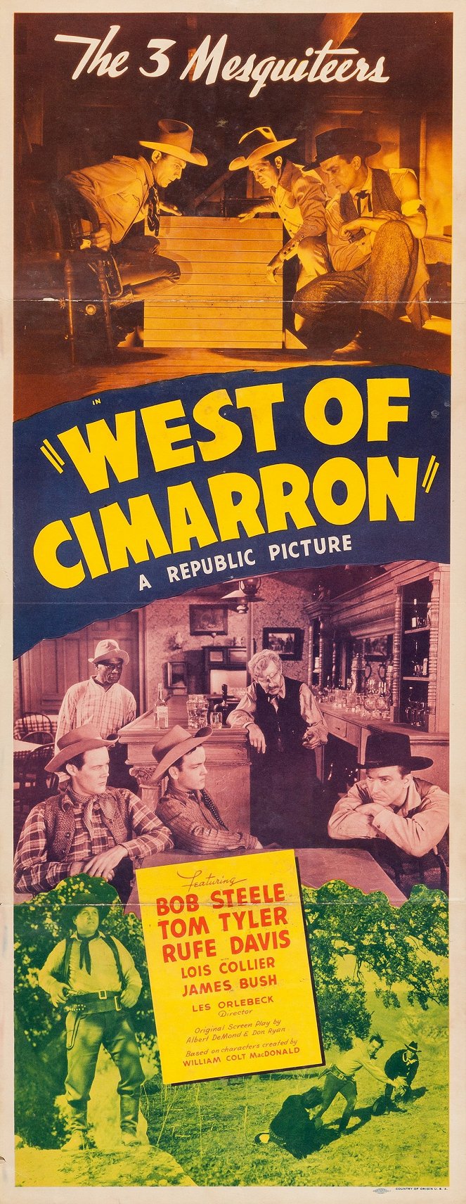 West of Cimarron - Plagáty