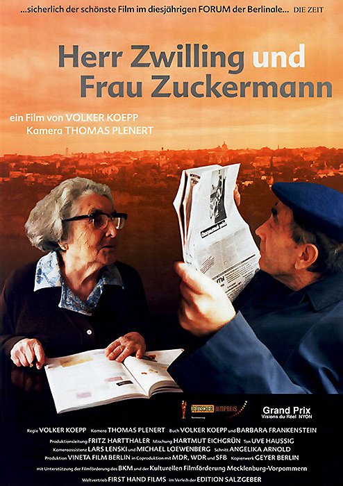 Herr Zwilling und Frau Zuckermann - Julisteet