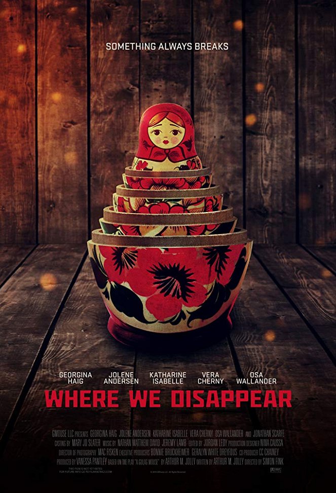 Where We Disappear - Plakáty