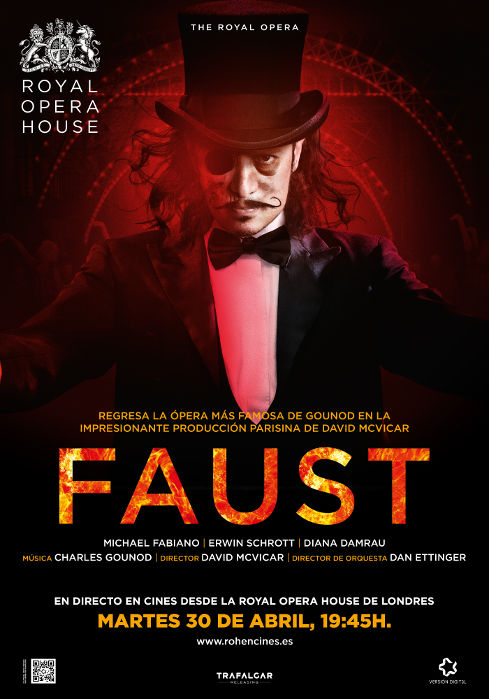 Royal Opera House Live Cinema Season 2018/19: Faust - Affiches