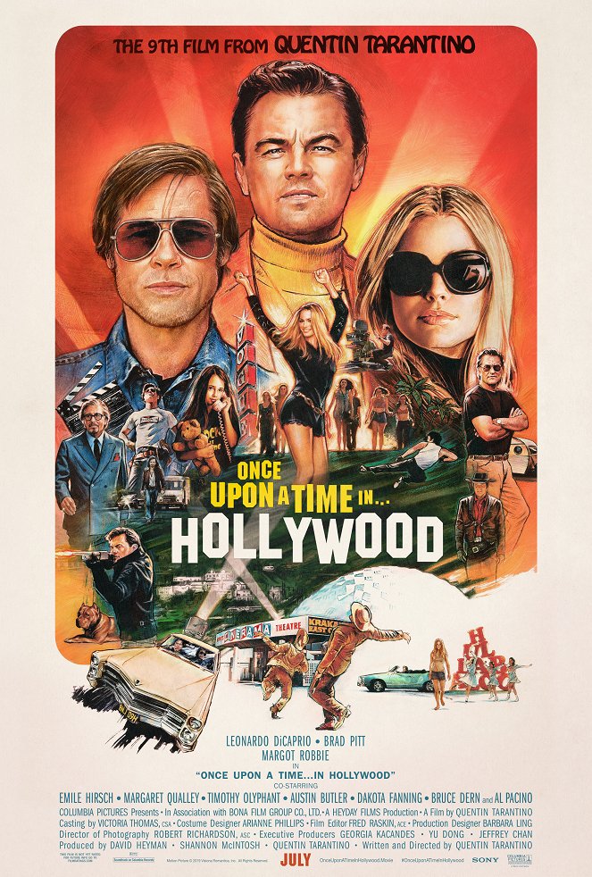 Once Upon A Time In Hollywood - Plakate