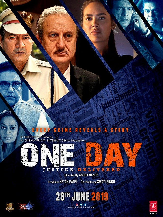 One Day: Justice Delivered - Affiches