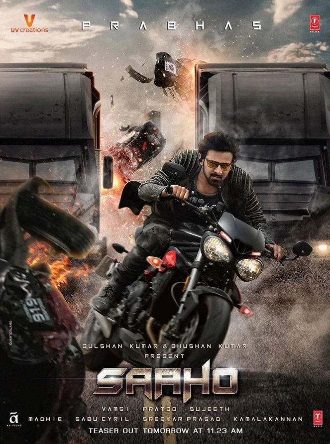 Saaho - Affiches