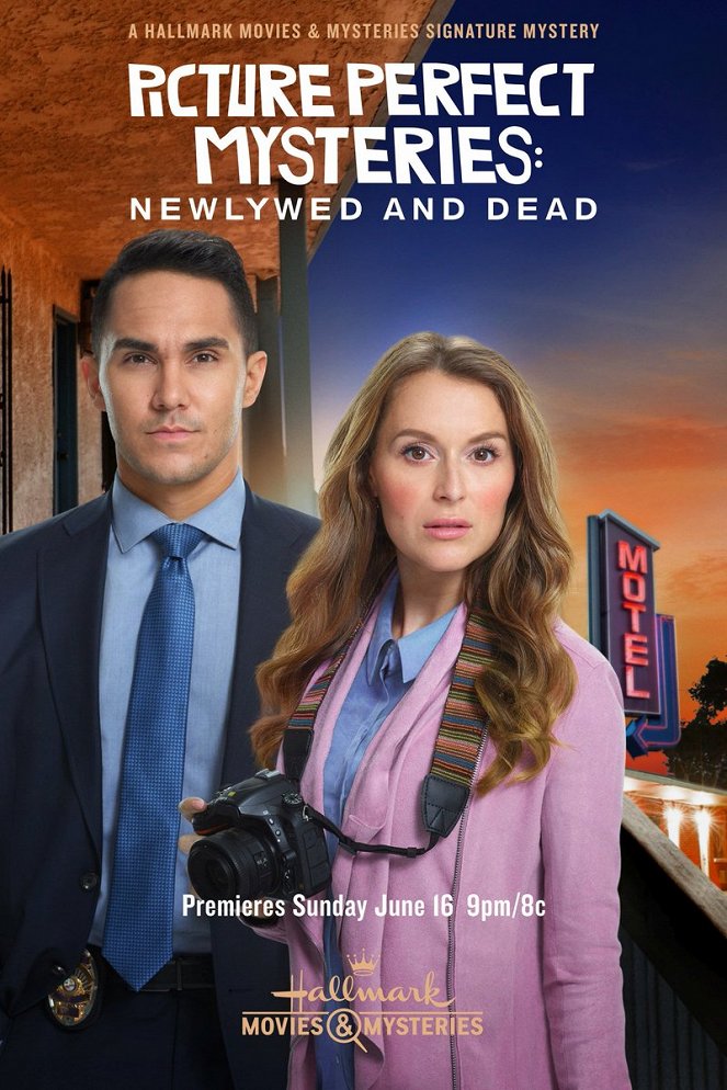 Picture Perfect Mysteries: Newlywed and Dead - Julisteet