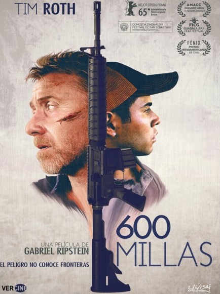 600 millas - Carteles