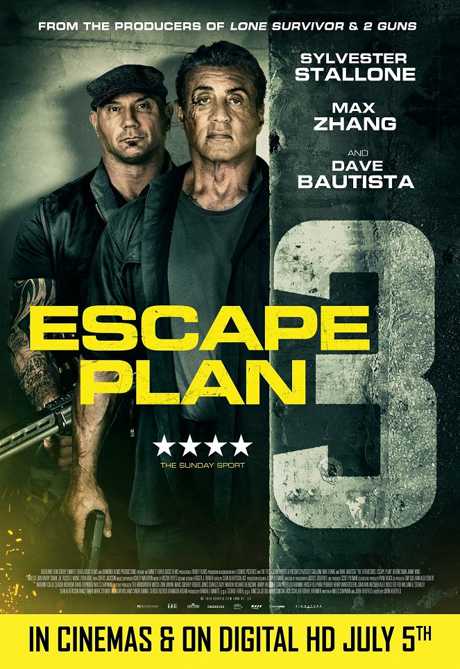 Escape Plan 3 - Posters