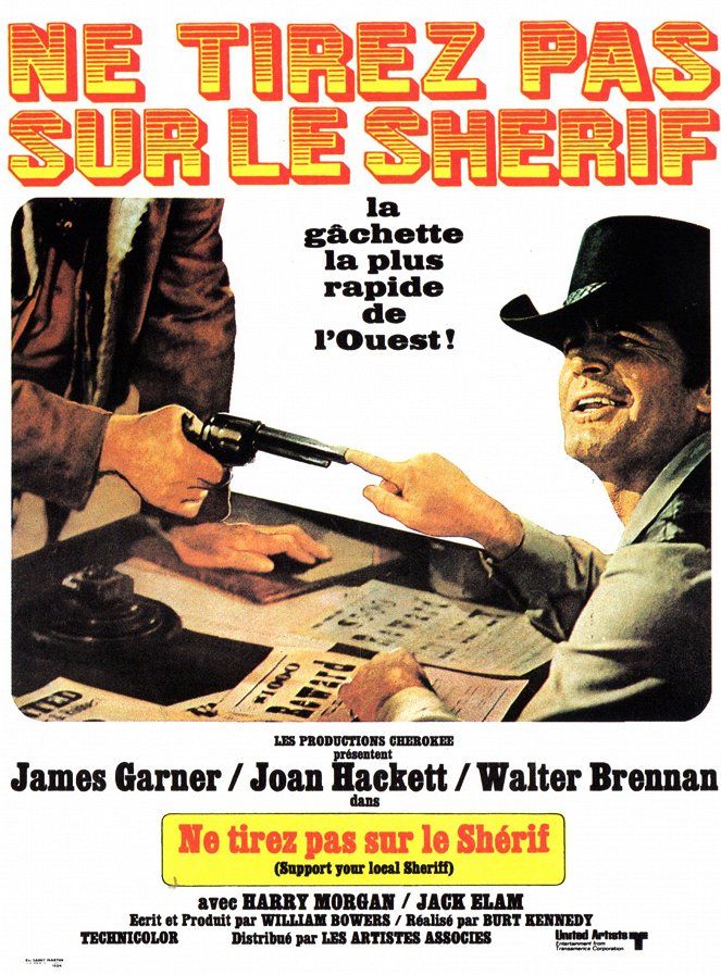 Ne tirez pas sur le shérif - Affiches