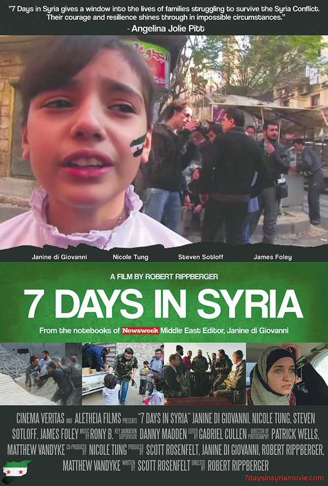 7 Days in Syria - Cartazes