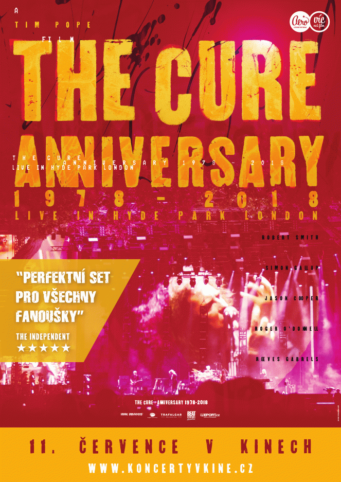 The Cure – Anniversary 1978-2018 Live in Hyde Park London - Plakáty