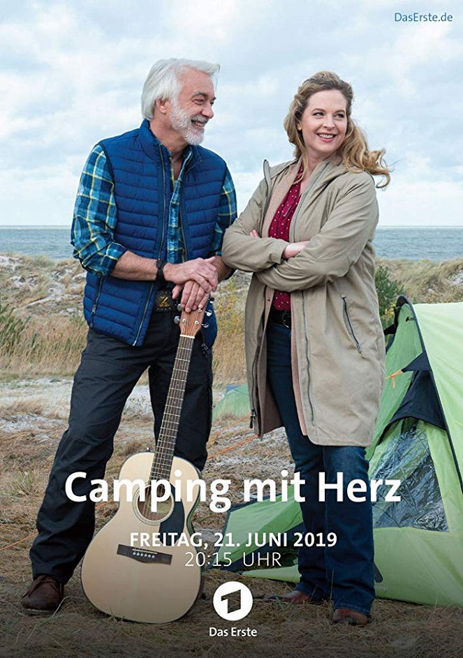 Camping mit Herz - Plakate