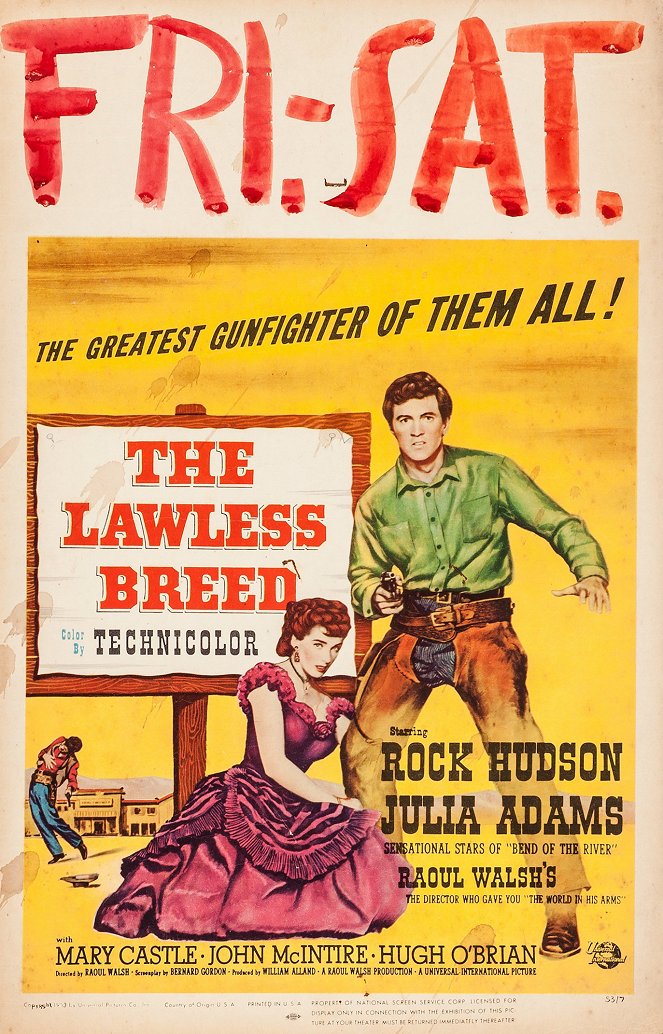 The Lawless Breed - Plakátok