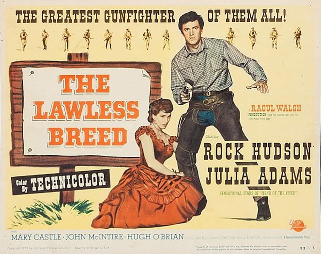 The Lawless Breed - Affiches