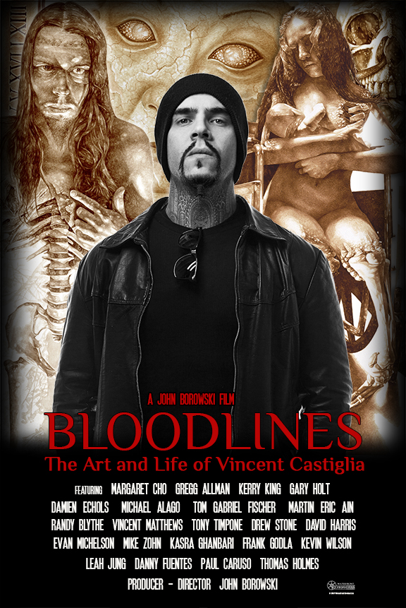 Bloodlines: The Art and Life of Vincent Castiglia - Plakátok