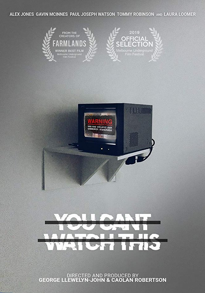 You Can't Watch This - Plagáty