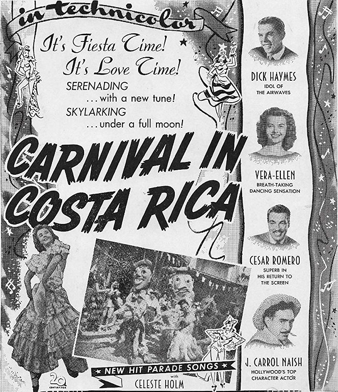 Carnival in Costa Rica - Affiches