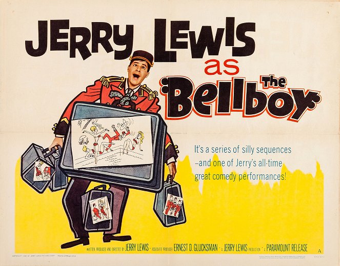 The Bellboy - Affiches