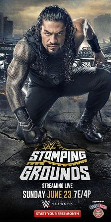 WWE Stomping Grounds - Plagáty